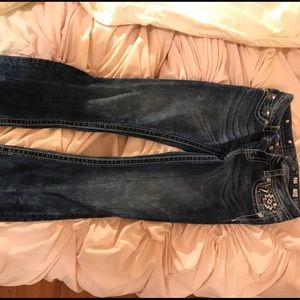 Barely worn Miss me bootcut jeans